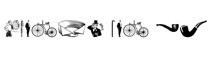 Gentleman Icons  Free Fonts Download
