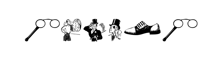 Gentleman Icons  Free Fonts Download