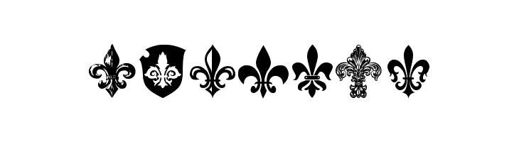 Fleur de Lis  Free Fonts Download
