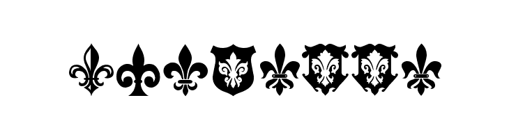 Fleur de Lis  Free Fonts Download
