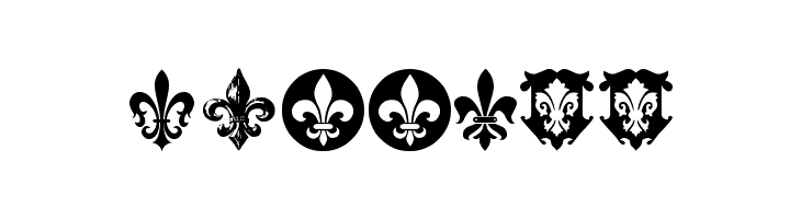 Fleur de Lis  Free Fonts Download