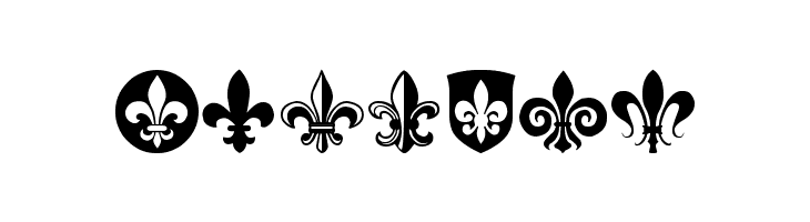Fleur de Lis  Free Fonts Download