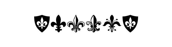 Fleur de Lis  Free Fonts Download
