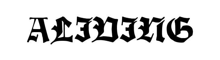 Fette Trump-Deutsch  Free Fonts Download
