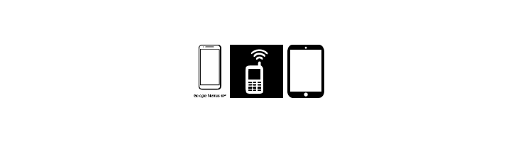 Smartphone Icons  Free Fonts Download