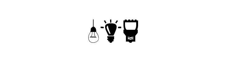 Bulbs  Free Fonts Download