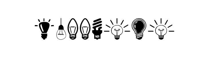Bulbs  Free Fonts Download