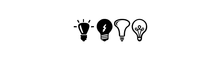 Bulbs  Free Fonts Download