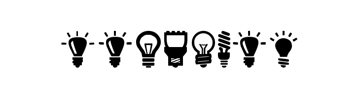 Bulbs  Free Fonts Download
