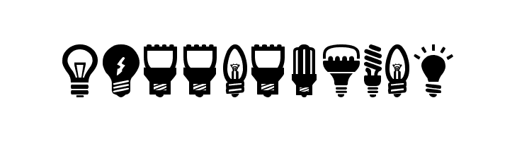 Bulbs  Free Fonts Download