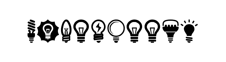 Bulbs  Free Fonts Download