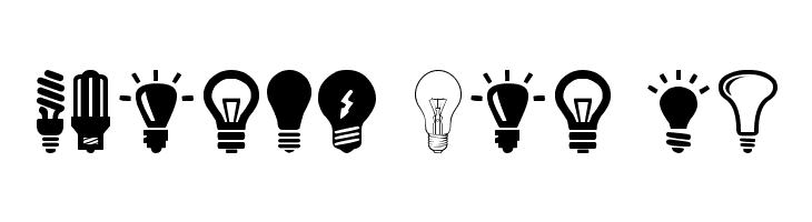 Bulbs  Free Fonts Download