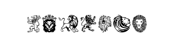 Lions  Free Fonts Download