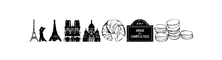 Paris  Free Fonts Download