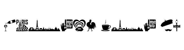 Paris  Free Fonts Download