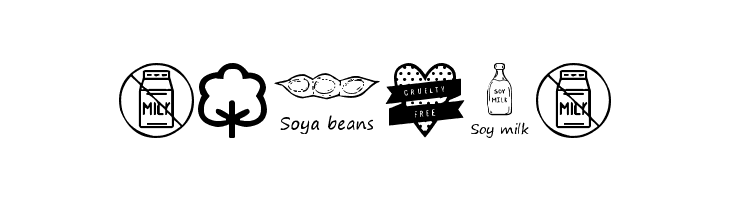 Vegan Icons  Free Fonts Download