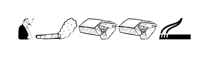 Smoking  Free Fonts Download