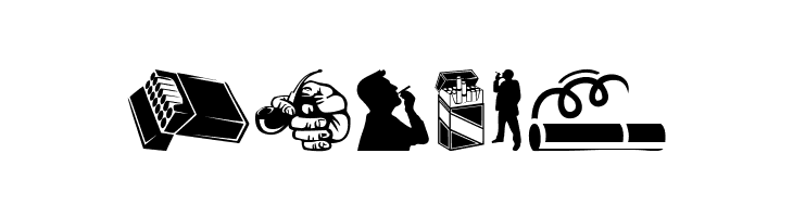 Smoking  Free Fonts Download