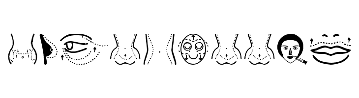 Plastic Surgery  Free Fonts Download