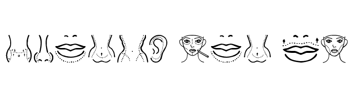 Plastic Surgery  Free Fonts Download