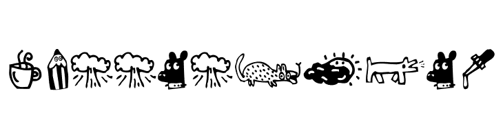 Woodcutter rare drawings  Free Fonts Download