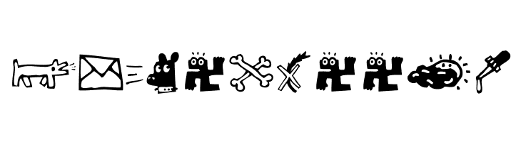 Woodcutter rare drawings  Free Fonts Download