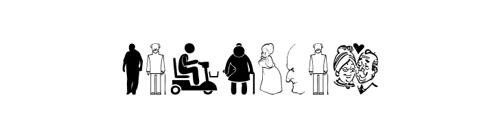 Senior Citizen  Free Fonts Download