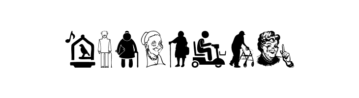 Senior Citizen  Free Fonts Download