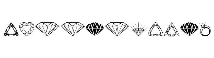 Diamonds  Free Fonts Download