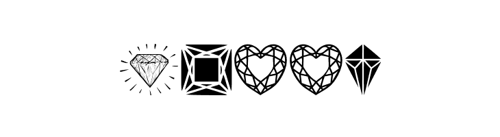 Diamonds  Free Fonts Download