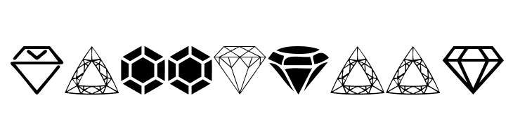 Diamonds  Free Fonts Download