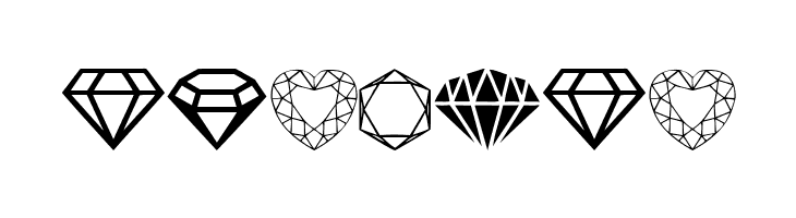 Diamonds  Free Fonts Download