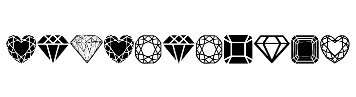 Diamonds  Free Fonts Download