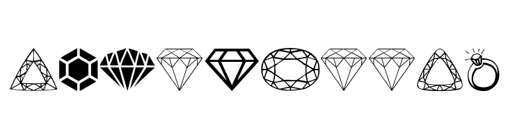 Diamonds  Free Fonts Download
