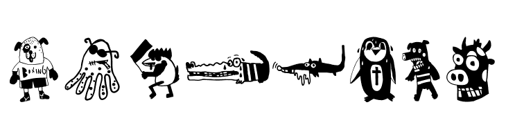 animal city  Free Fonts Download