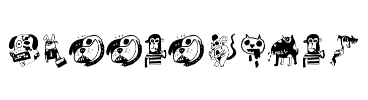 animal city  Free Fonts Download