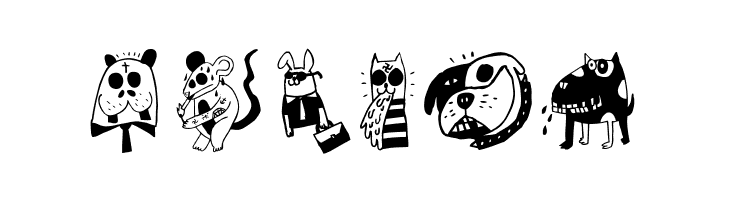 animal city  Free Fonts Download