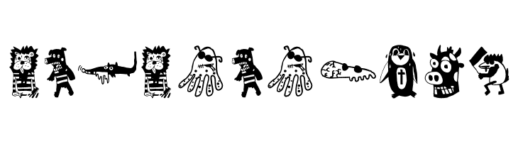 animal city  Free Fonts Download