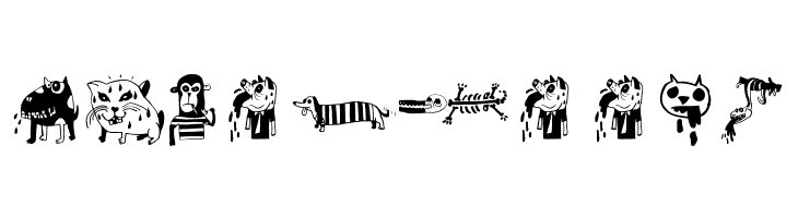 animal city  Free Fonts Download