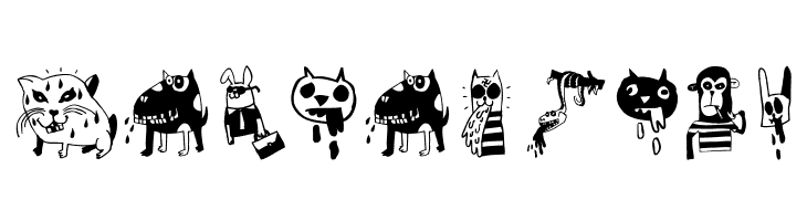 animal city  Free Fonts Download