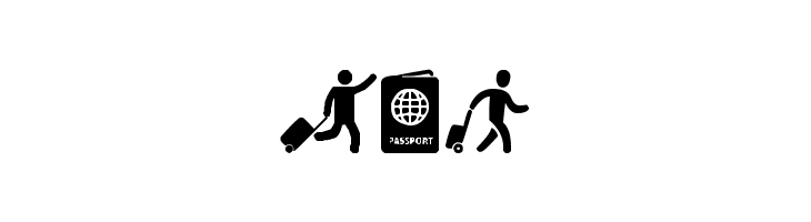 Airport Icons  Free Fonts Download