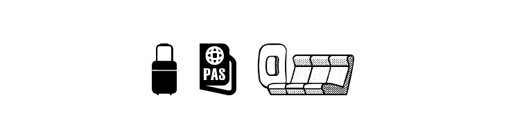 Airport Icons  Free Fonts Download
