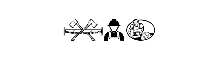 THE WOODCUTTER  Free Fonts Download