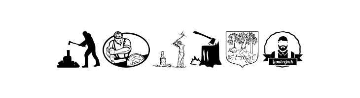 THE WOODCUTTER  Free Fonts Download