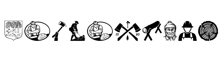 THE WOODCUTTER  Free Fonts Download