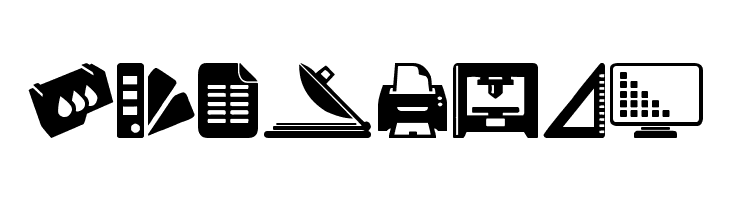 Printing  Free Fonts Download