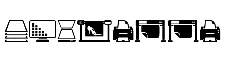 Printing  Free Fonts Download