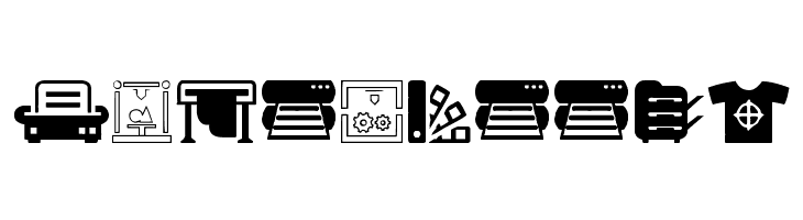 Printing  Free Fonts Download