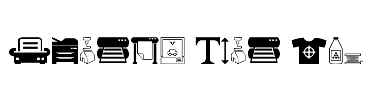 Printing  Free Fonts Download