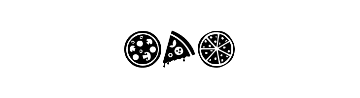 Pizza  Free Fonts Download